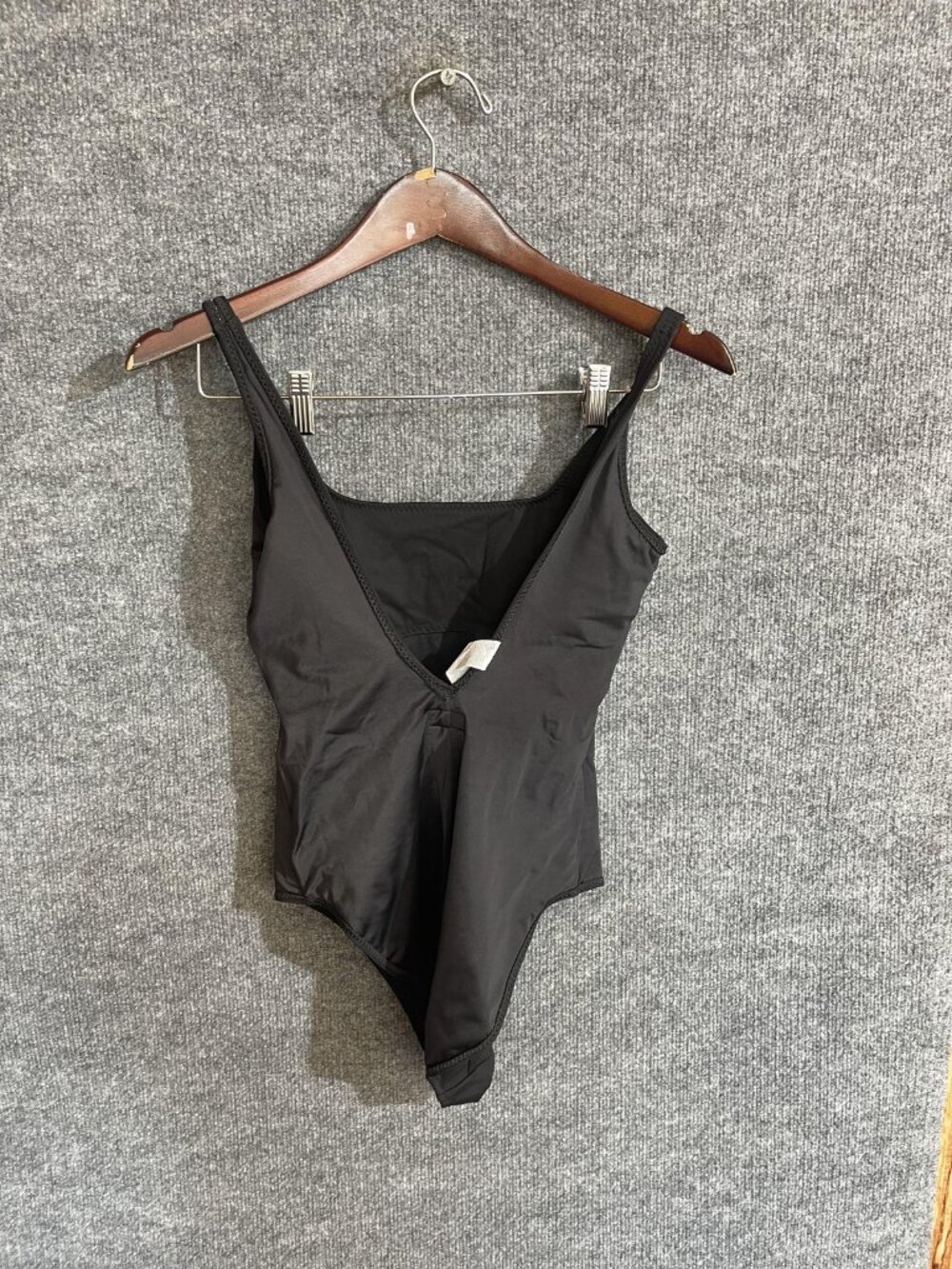 Fabletics One Piece Swimsuit Womens Small Black Sunset Scoop Tank Lined Stretch